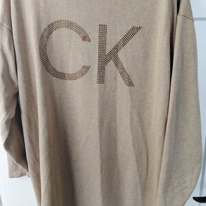 Calvin Klein Tan Long Sleeve Shirt